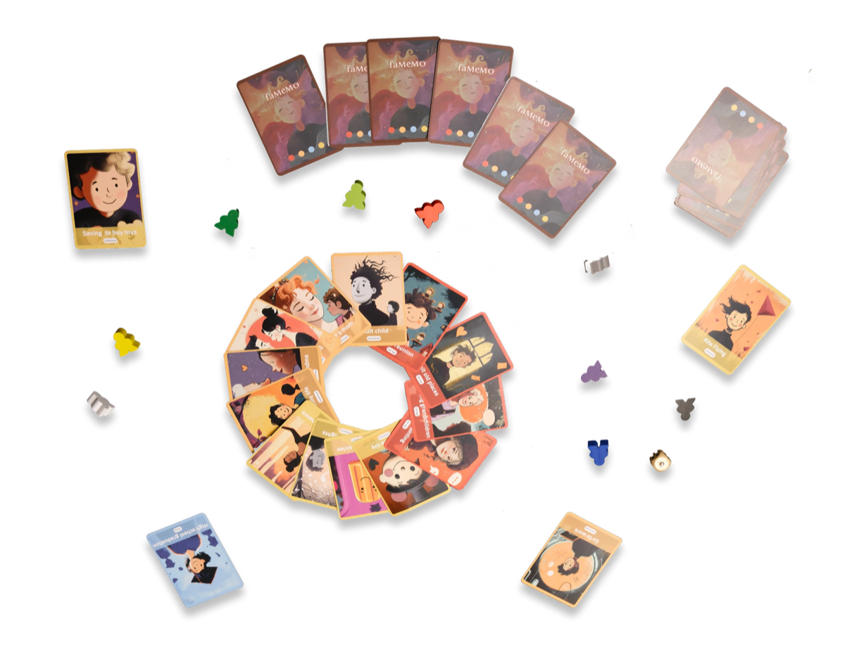 FaMemo 的卡片和棋子组件
